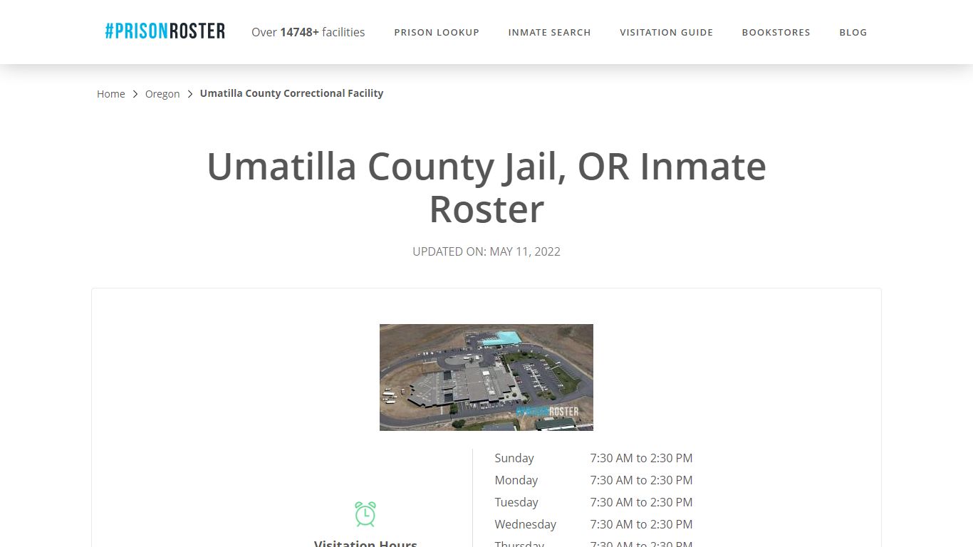 Umatilla County Jail, OR Inmate Roster - Prisonroster